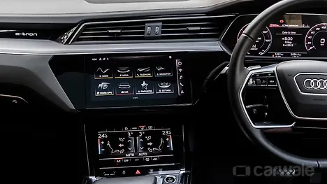 ऑडी ई-ट्रोन स्पोर्टबैक डैशबोर्ड