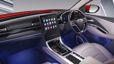 MG Hector Plus Dashboard