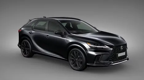 लेक्सस आरएक्स् ठीक सामने तीन चौथाई