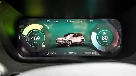 Tata Harrier EV Instrument Cluster