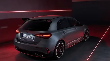 Mercedes-Benz AMG A45 S Rear View Mercedes-Benz AMG A45 S Rear View