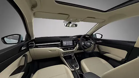 Skoda Slavia Facelift Dashboard