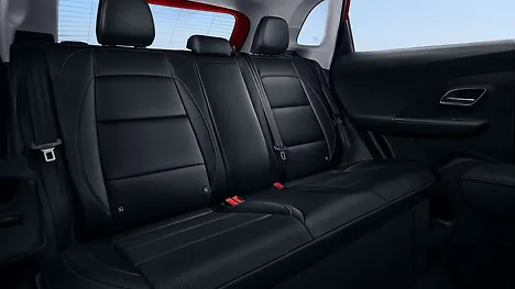 MG Astor facelift Rear Seats
