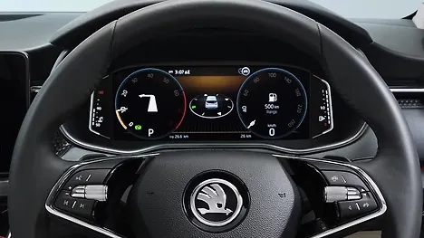 Skoda Kushaq Facelift Instrument Cluster