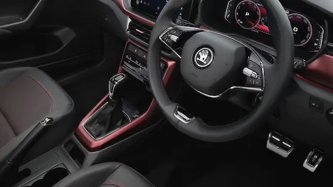 Skoda Kushaq Facelift Steering Wheel