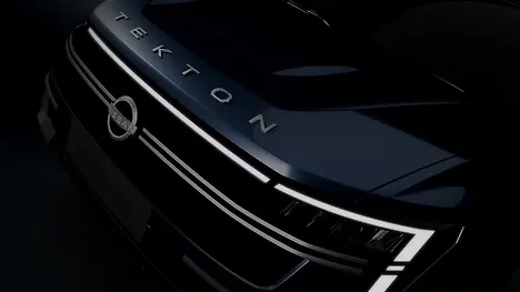 Nissan Tekton Front Badge