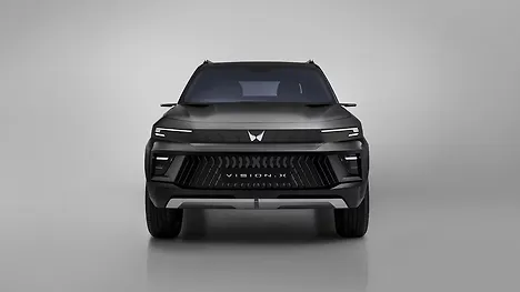 Mahindra Vision X Compact SUV Front View Mahindra Vision X Compact SUV Front View