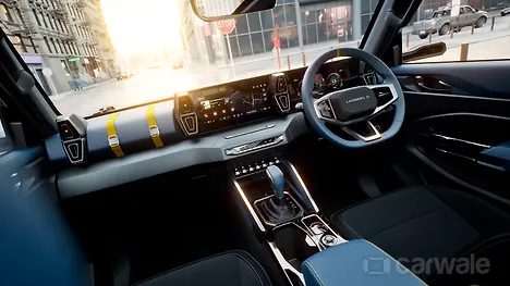 Mahindra Vision S Compact SUV Dashboard