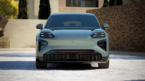 Porsche Cayenne EV Front View