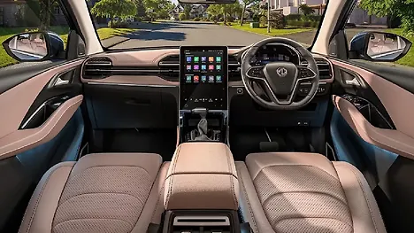 MG Hector Dashboard