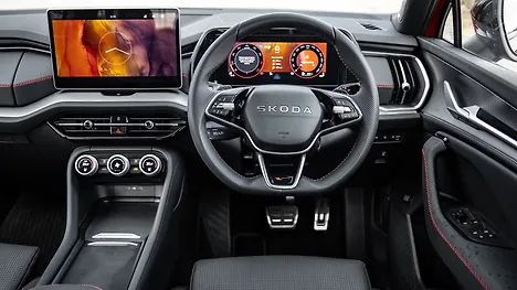 स्कोडा Kodiaq RS स्टीयरिंग व्हील