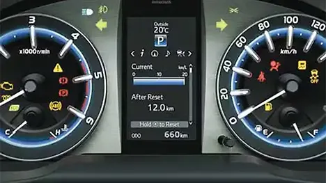 Toyota Innova Crysta Instrument Cluster Toyota Innova Crysta Instrument Cluster