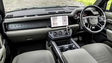 Land Rover Defender Dashboard