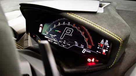 Lamborghini Huracan STO Instrument Cluster