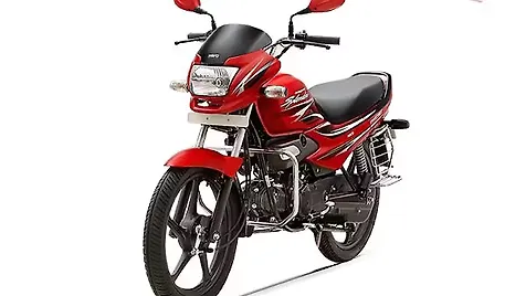 Hero Super Splendor Images Photos Bikewale Hero Super Splendor Front Three Quarter Image