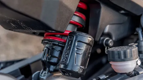 Bajaj Dominar 400 [2018] Rear Right Three-Quarter Image - BikeWale