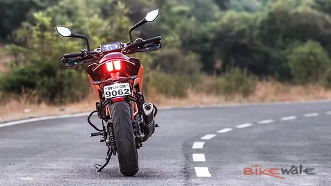 KTM 390 Duke [2021] Rear Image - BikeWale