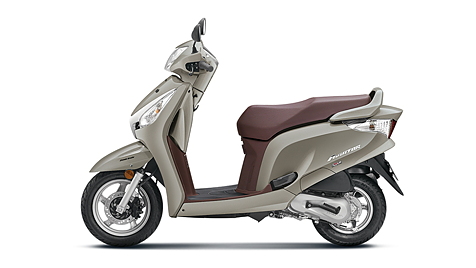 Honda Aviator Matte Selene Silver Metallic Colour, All Aviator Colour ...