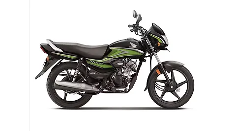 honda shine sp green colour
