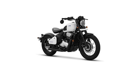 Jawa 42 Bobber Moonstone White Colour, All 42 Bobber Colour Images ...