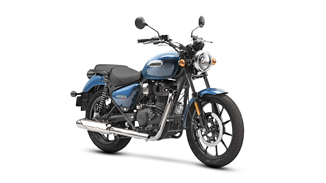 Royal Enfield Meteor 350 Stellar Blue Colour, All Meteor 350 Colour ...