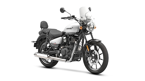 Royal Enfield Meteor 350 Supernova Silver Custom Colour, All Meteor 350 ...