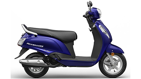 Suzuki Access 125 Pearl Suzuki Deep Blue No.2 Colour, All Access 125 ...