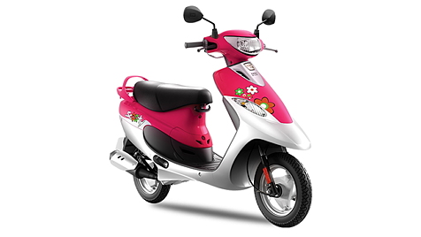 scooty pep red colour