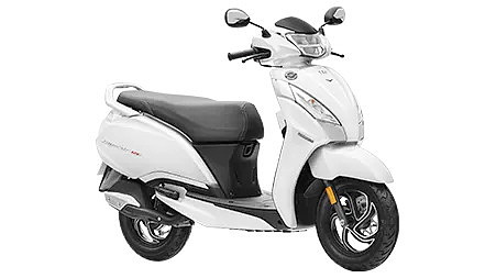 TVS Jupiter 125 White Colour, All Jupiter 125 Colour Images - BikeWale