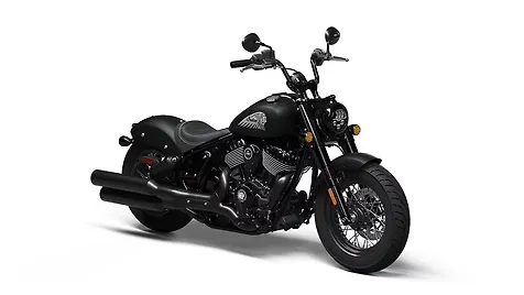 Indian Chief Bobber Dark Horse Right Front Three Quarter