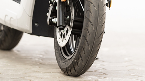 Bounce Infinity E1 Front Tyre Image - BikeWale