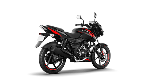 Bajaj Pulsar 125 Right Rear Three Quarter Image - BikeWale