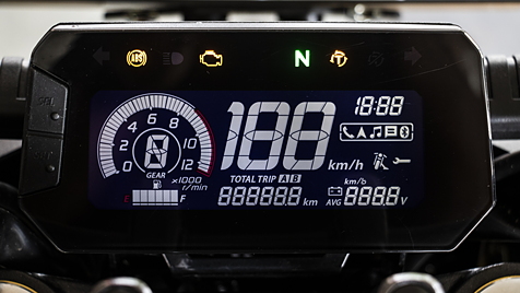 Honda CB300F Trip Meter Image - BikeWale