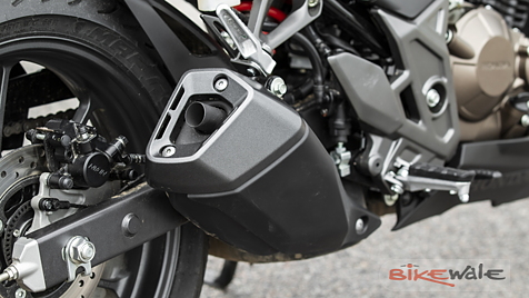 Honda CB300F Silencer/Muffler Image - BikeWale