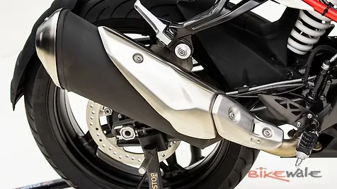 BMW G310 RR Silencer/Muffler Image - BikeWale