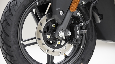 Hero Xoom Front Disc Brake Image - BikeWale