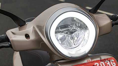 Bajaj Chetak Head Light Image - BikeWale