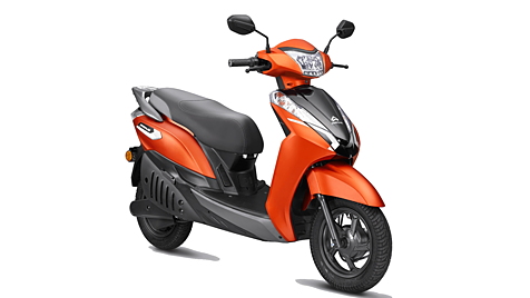 Orange scooty best sale