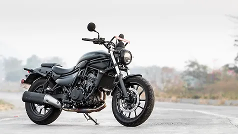 Kawasaki Eliminator Right Front Three Quarter