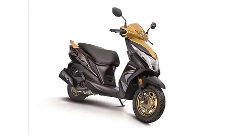 Honda Dio Right Front Three Quarter Image BikeWale