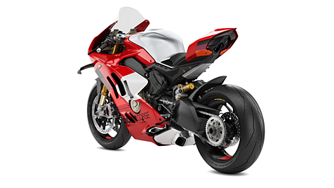 Ducati Panigale V4 R Left Rear Three Quarter Image - Bikewale