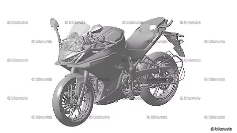 Hero Karizma XMR 250 Left Front Three Quarter