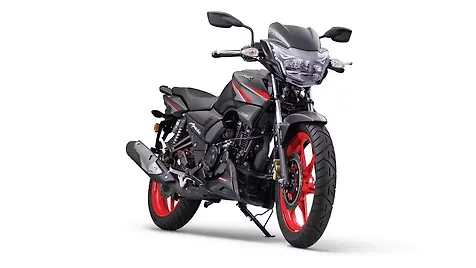 TVS Apache RTR 160 Right Front Three Quarter