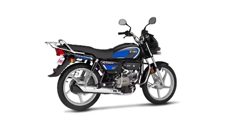 Hero Splendor Plus Right Rear Three Quarter