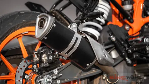 ktm duke 390 stock exhaust price