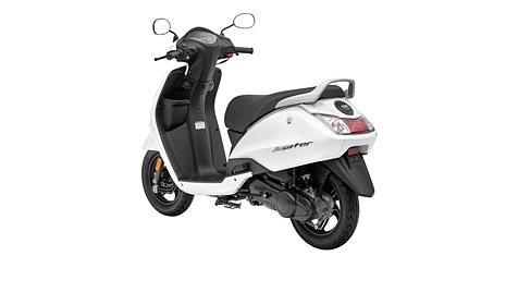 TVS Jupiter Rear Three-Quarter Image - BikeWale