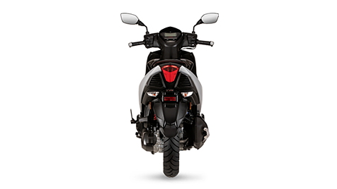 TVS Ntorq 125 Rear Image - BikeWale