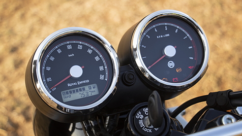 royal enfield trip meter