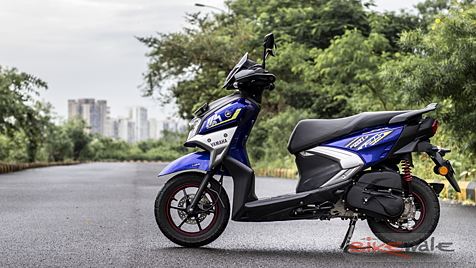 Yamaha Ray ZR 125 Left Side View Image - BikeWale