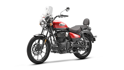 Royal Enfield Meteor 350 Left Front Three Quarter Image - BikeWale